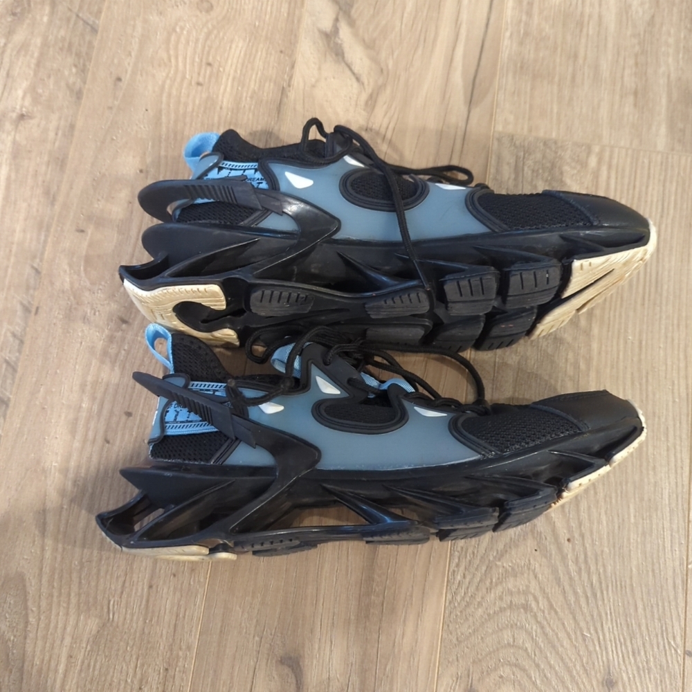 Men's Mr Peace Mr Deace Blue & Black Athletic Shoe Sneaker Size 40/9.5 US - Picture 10 of 10